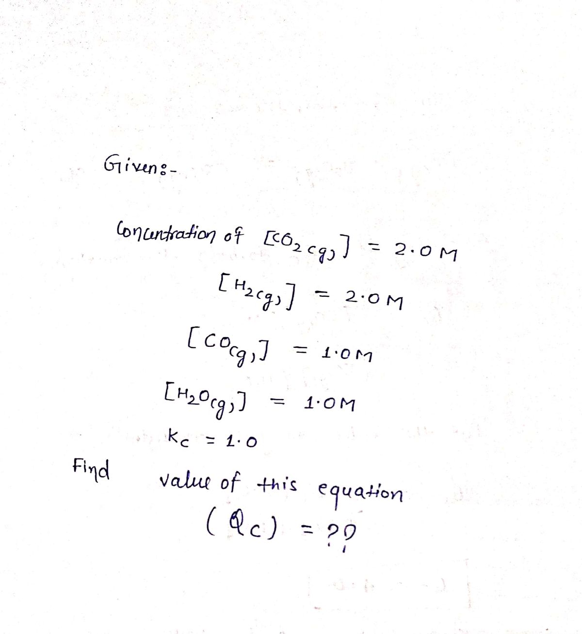 Chemistry homework question answer, step 1, image 1